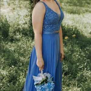 Sherri Hill dress. Worn once. Size 12. $215.00